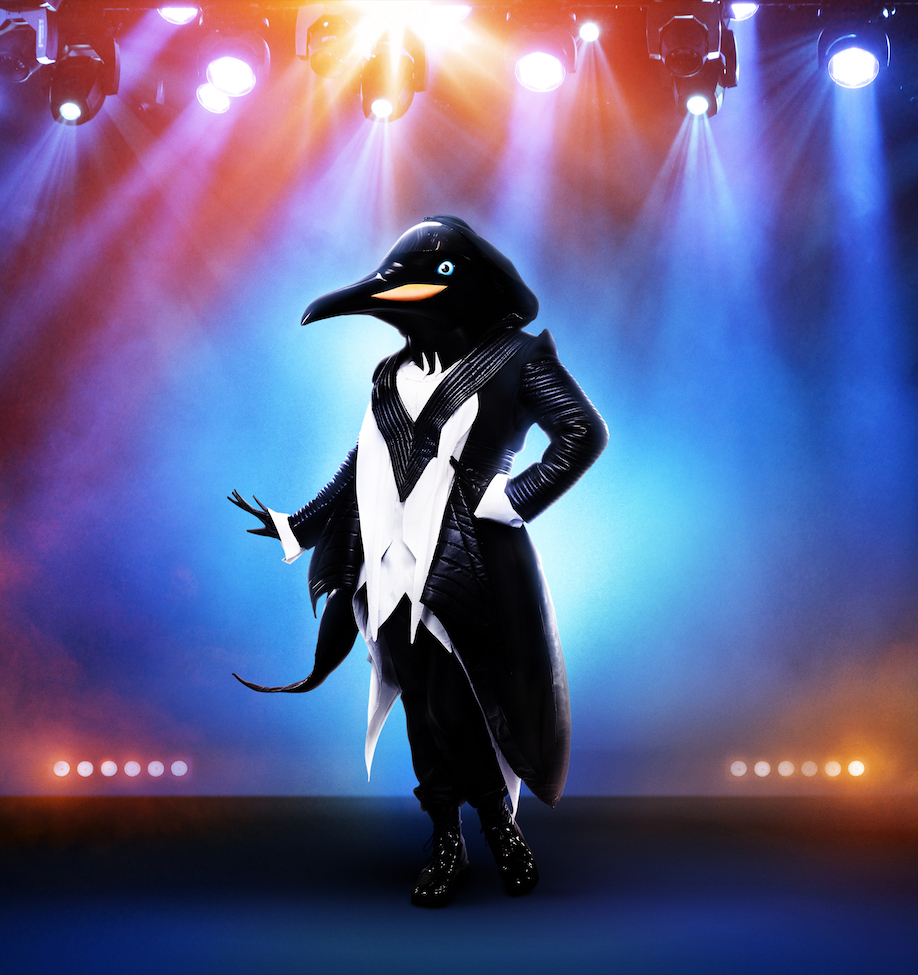 THE MASKED SINGER: The Penguin. THE MASKED SINGER premieres Wednesday, Sept. 25 (8:00-10:00 PM ET/PT) on FOX. CR: Michael Becker/FOX. © 2019 FOX MEDIA LLC.