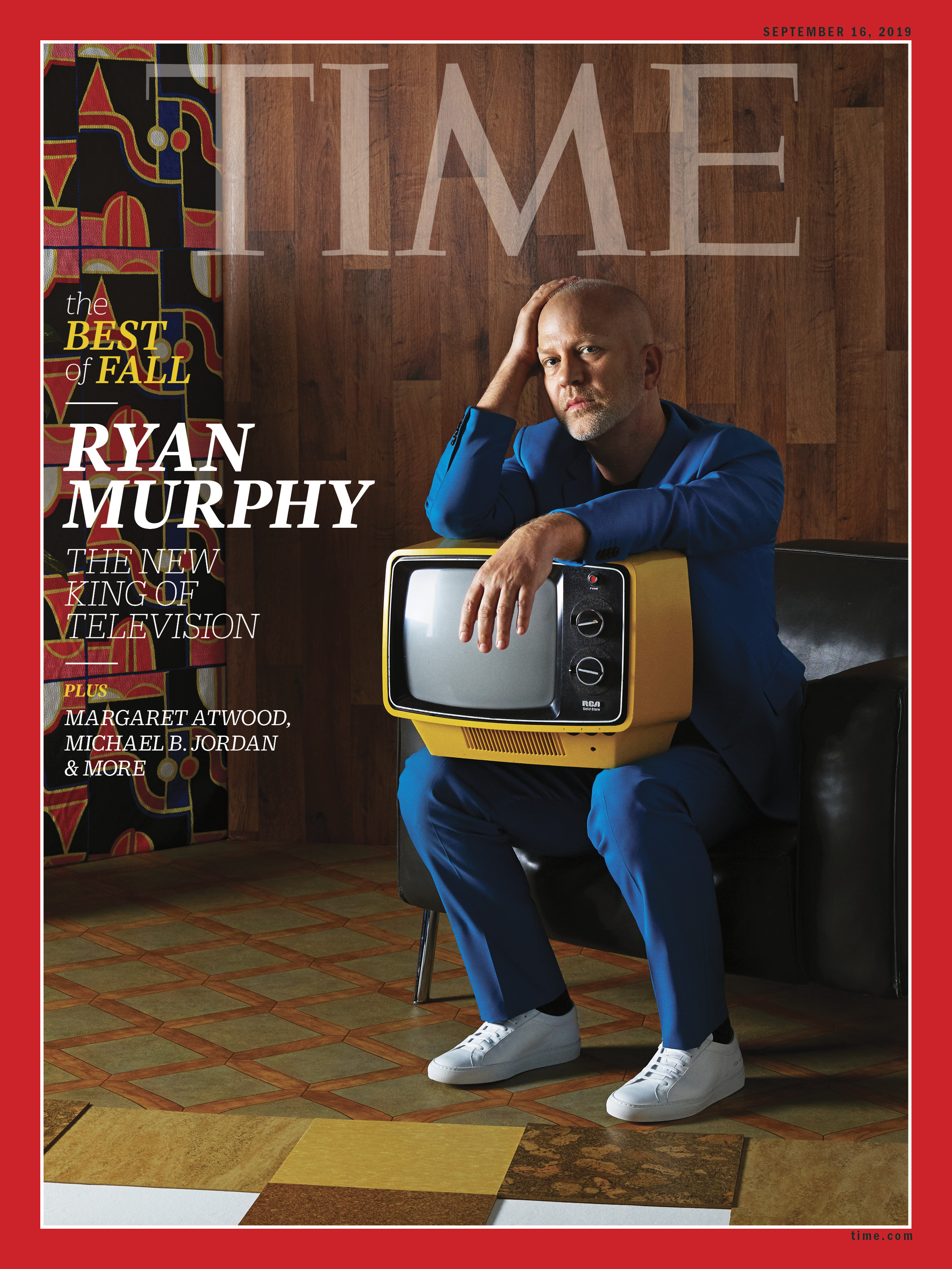 Ryan Murphy Best of Fall Time Magazine cover