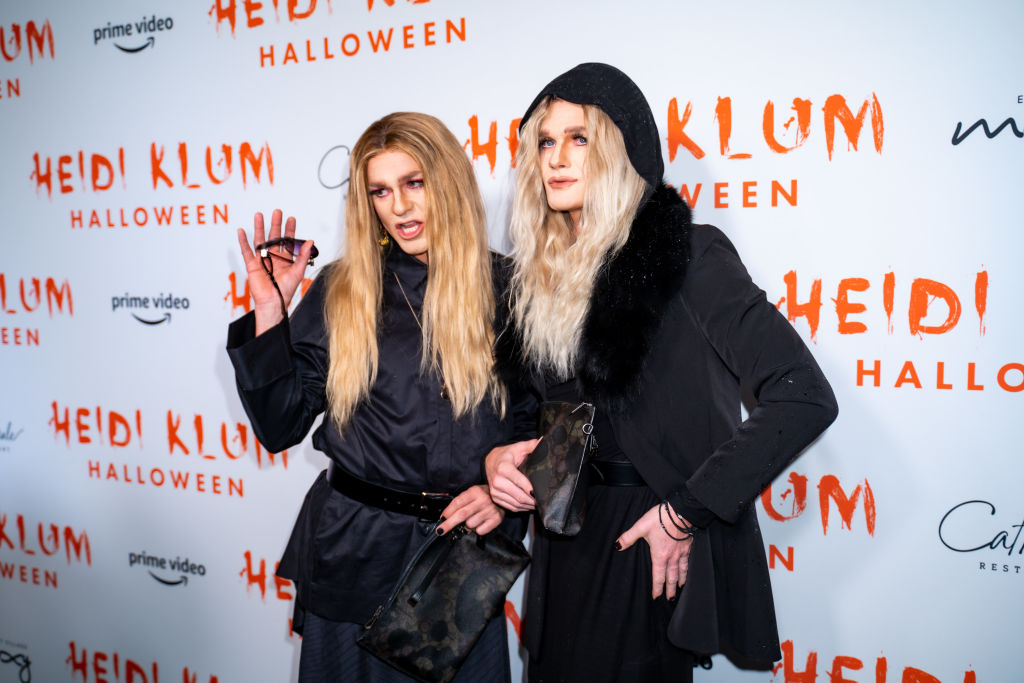 Neil Patrick Harris and David Burtka attend Heidi Klum's 20th Annual Halloween Party at Cathédrale on October 31, 2019 in New York City. (Gotham—FilmMagic)