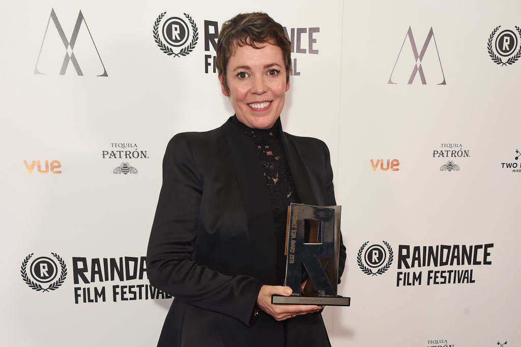Winner of the Raindance 2019 Icon Award Olivia Colman attends the Raindance Film Festival's Special Soiree at The May Fair Hotel on August 20, 2019 in London, England. (David M. Benett—Dave Benett/Getty Images)