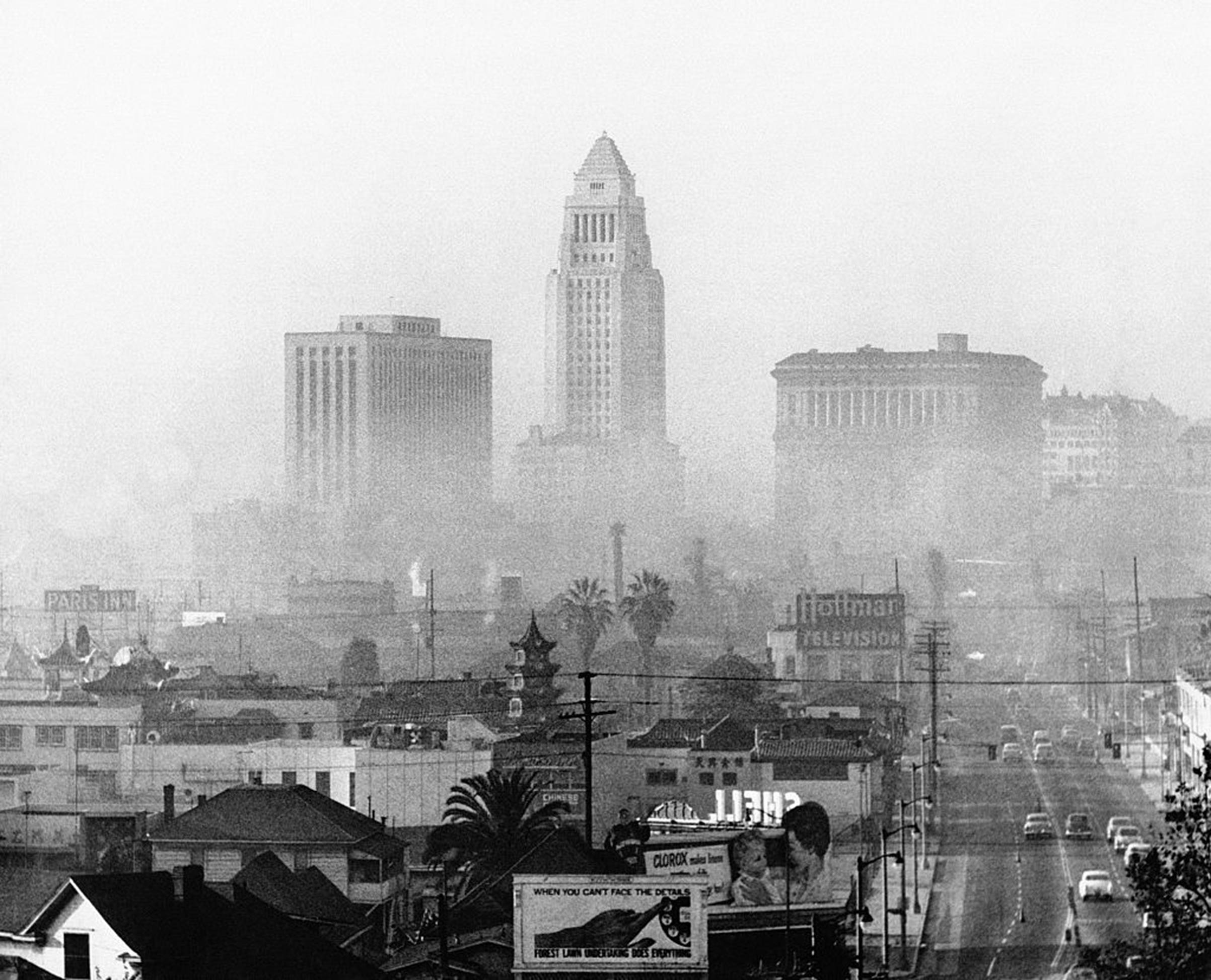 The Los Angeles skyline circa 1970. (Keystone-France/Gamma-Rapho—Getty Images)
