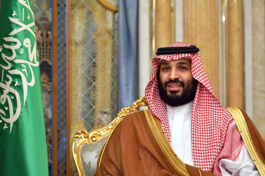 Saudi Arabia's Crown Prince Mohammed bin Salman meets with Secretary of State Mike Pompeo in Jeddah, Saudi Arabia, on Sept. 18, 2019. (MANDEL NGAN&mdash;AFP/Getty Images)