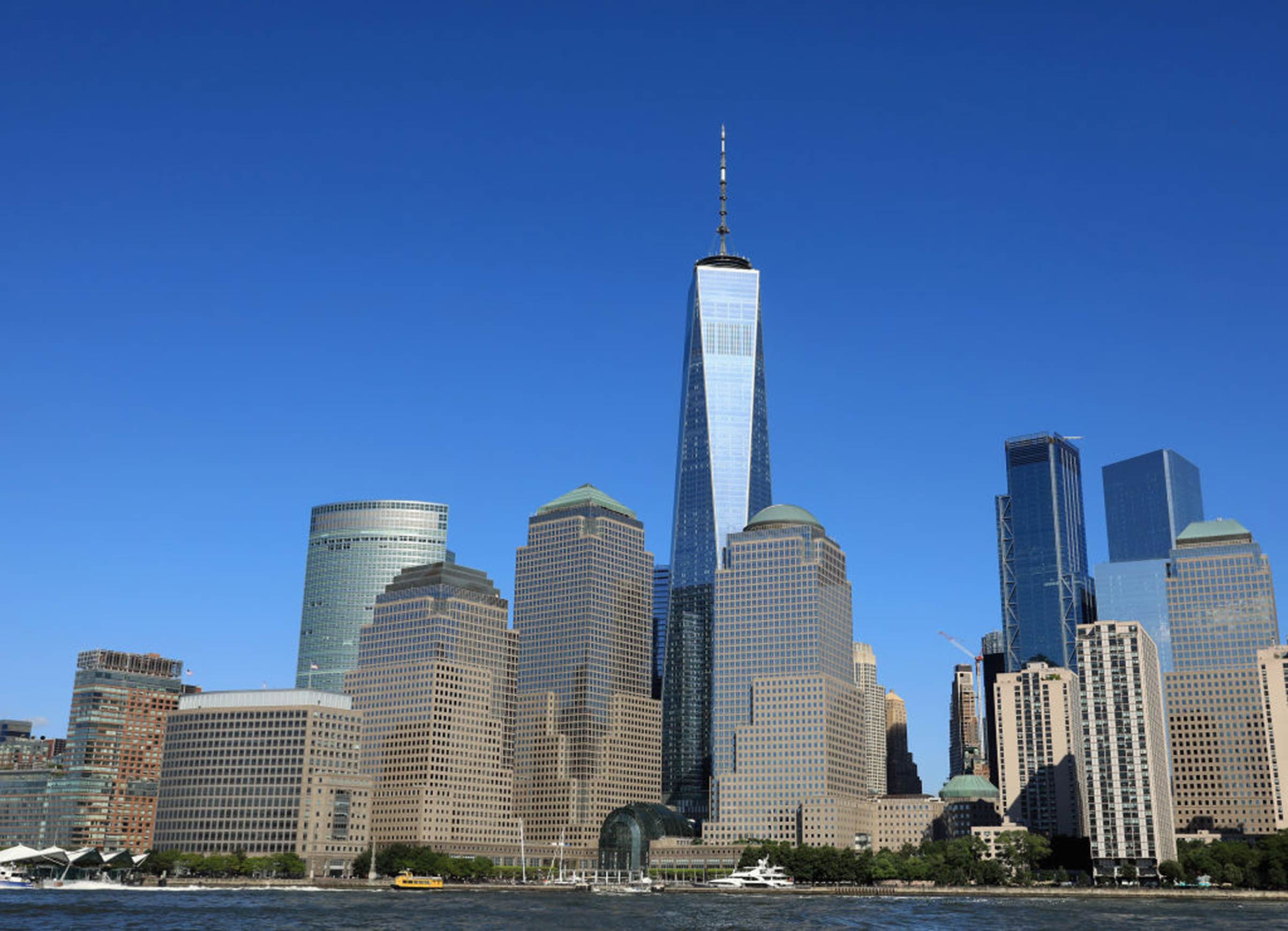 One World Trade Center on Aug. 29, 2019, in New York City. (Bruce Bennett—Getty Images)