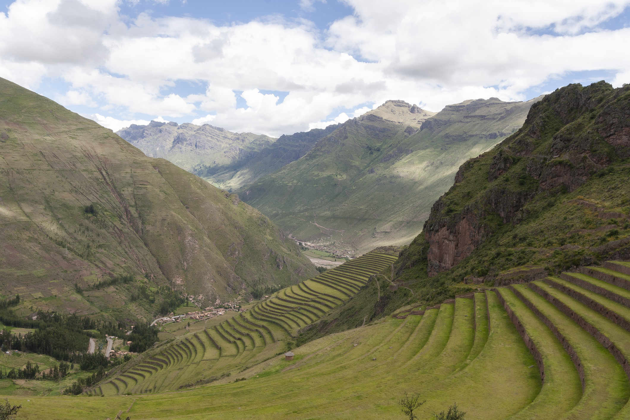 Crop terraces in Peru