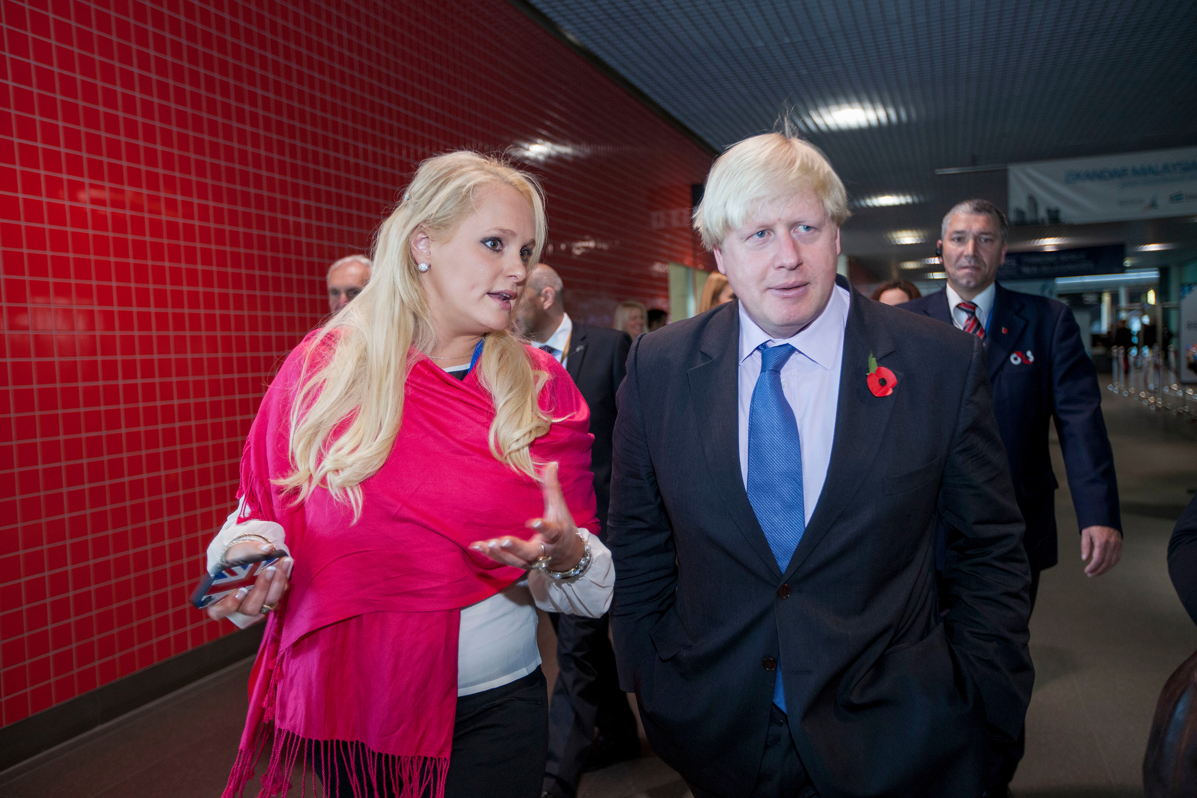 Jennifer Arcuri meets Boris Johnson at World Islamic Economic Forum
