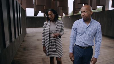 Patricia Viseur Sellers discusses the legacy of lynching with Equal Justice Initiative founder Bryan Stevenson in 'Why We Hate' (Discovery)