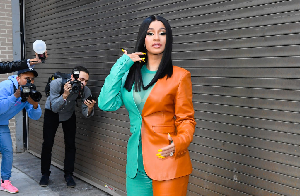 Singer Cardi B is seen in Soho on October 10, 2019 in New York City. (Raymond Hall&mdash;GC Images)