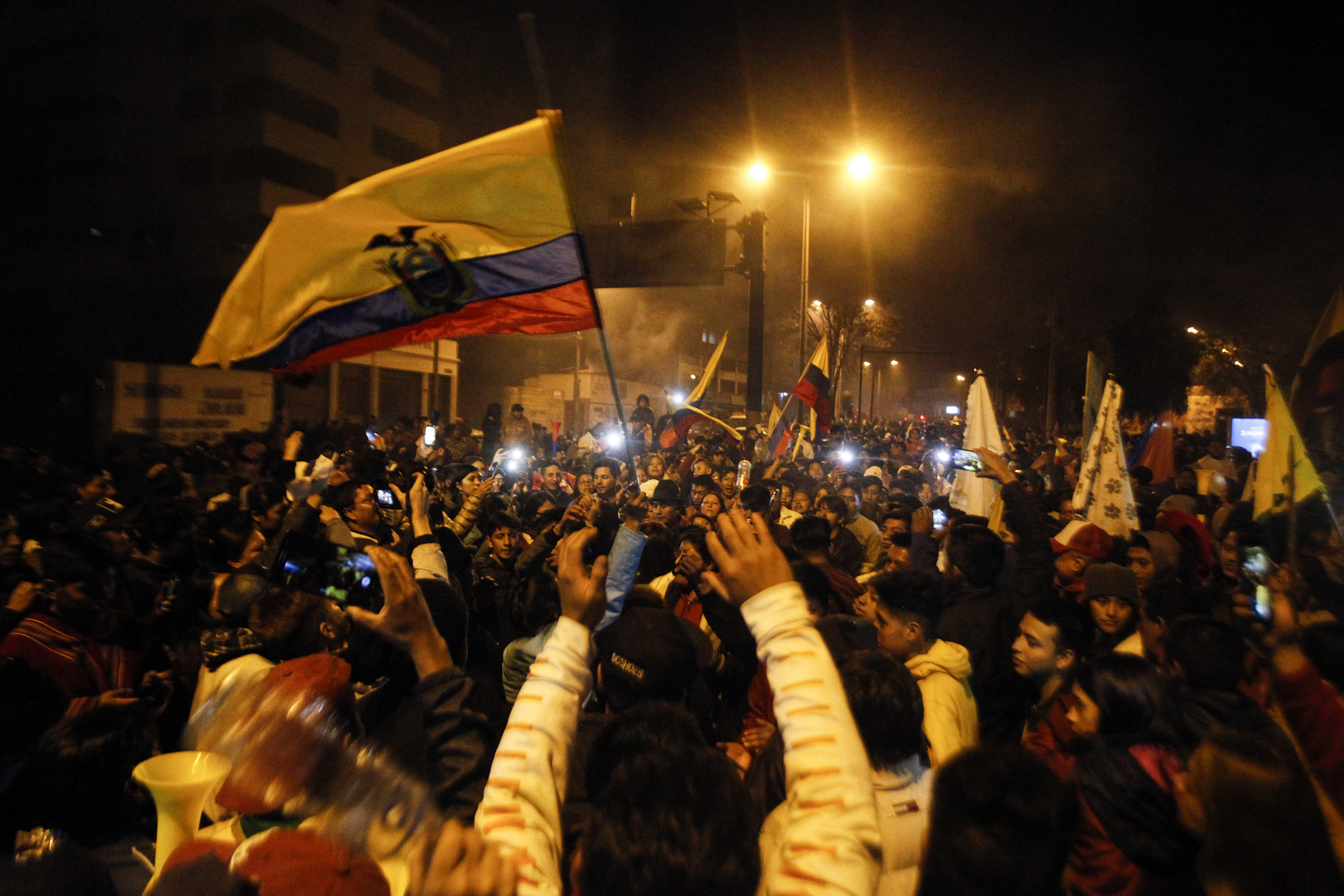 Protests in Ecuador
