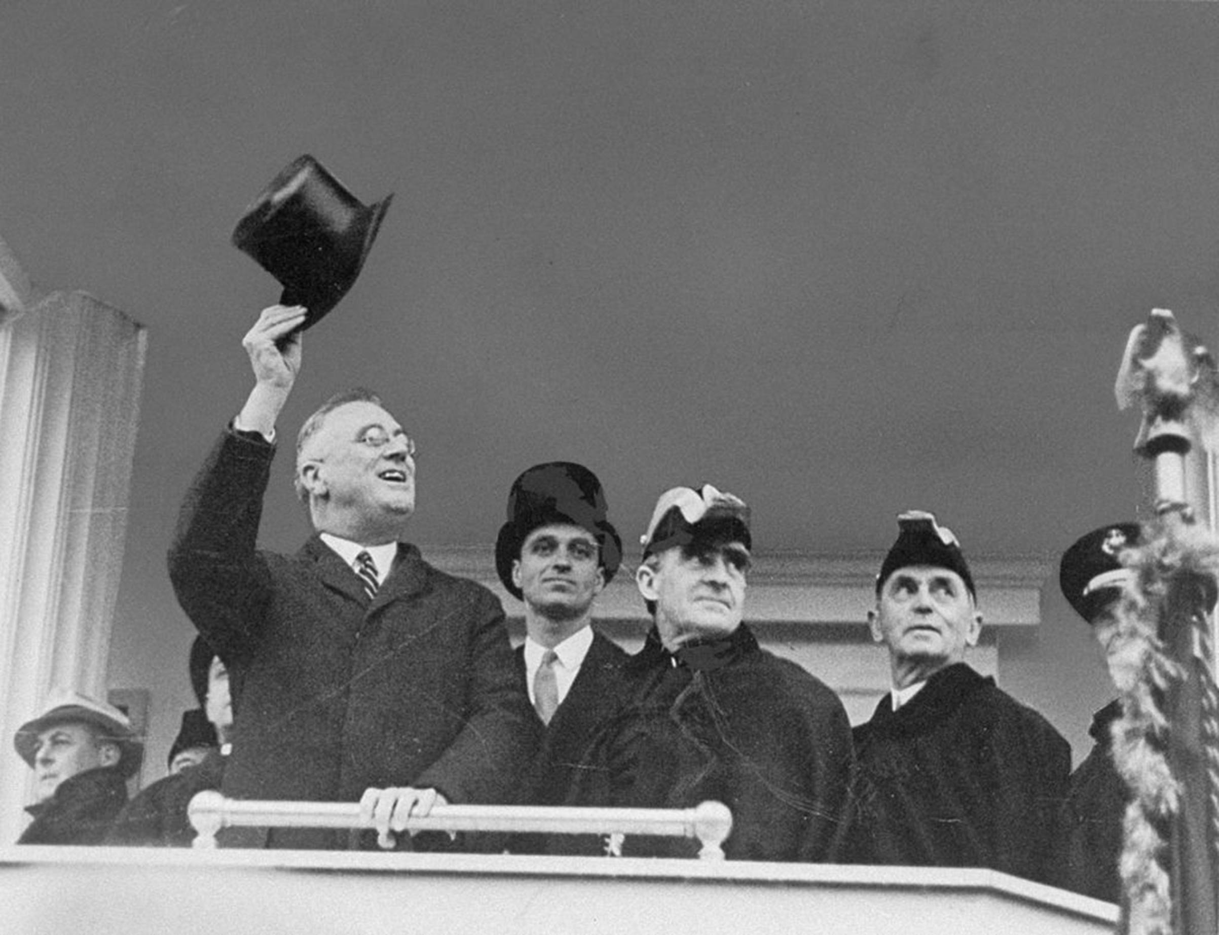 President Franklin D. Roosevelt at his second inauguration ceremony on Jan. 20, 1937, in Washington, D.C. at the U.S. Capitol. (Thomas D. Mcavoy/The LIFE Picture Collection—Getty Images)