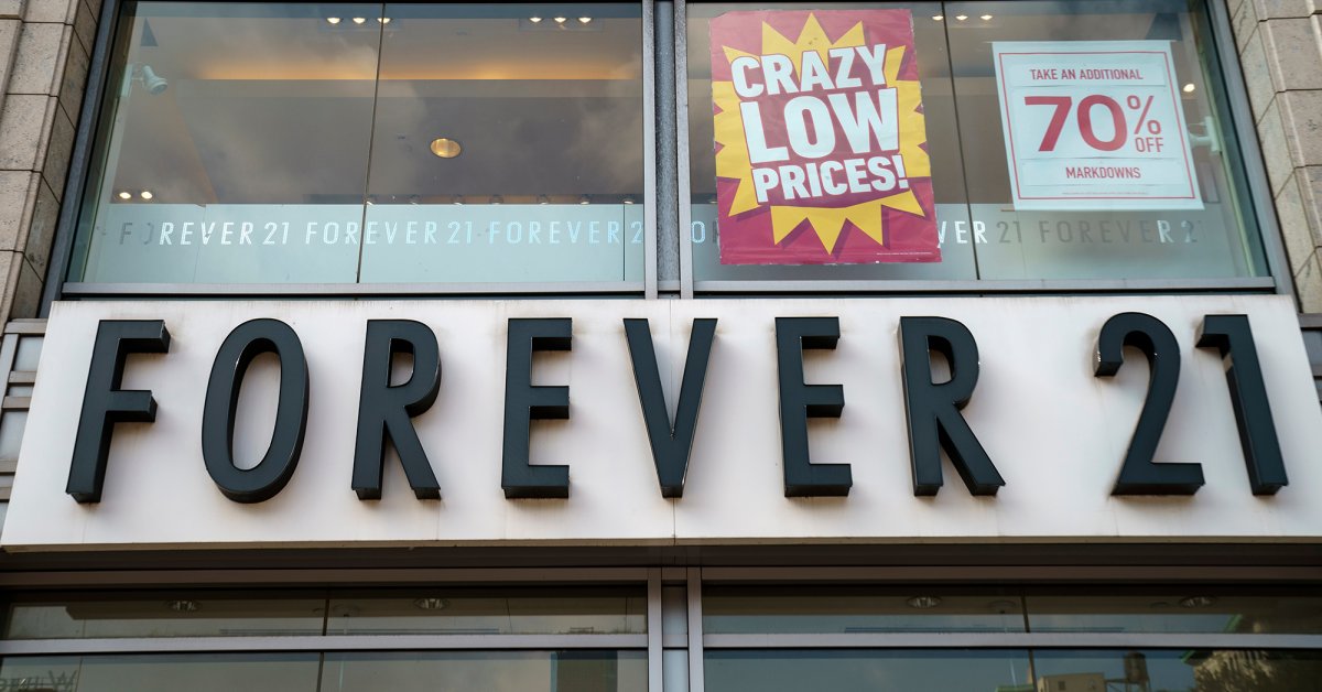 Forever 21 bankruptcy: 111 stores are scheduled to close