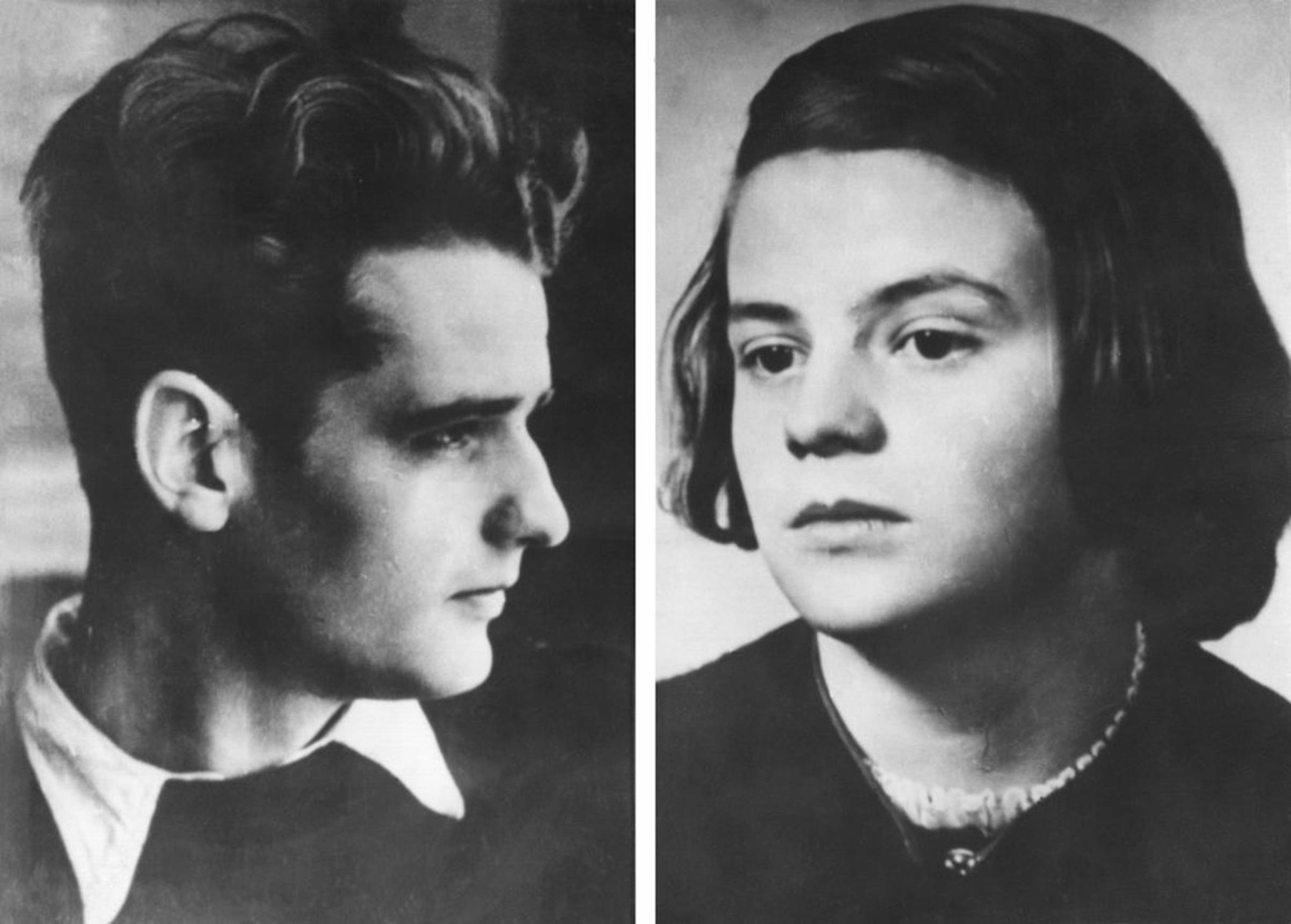 Hans and Sophie Scholl famously turned against their Hitler Youth roots by distributing anti-Nazi pamphlets. (ADN Zentralbild—Getty Images))