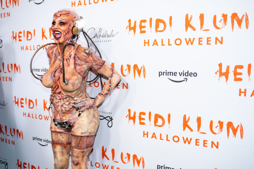 Heidi Klum attends Heidi Klum's 20th Annual Halloween Party at Cathédrale on October 31, 2019 in New York City. (Photo by Gotham/FilmMagic) (Gotham&mdash;FilmMagic)