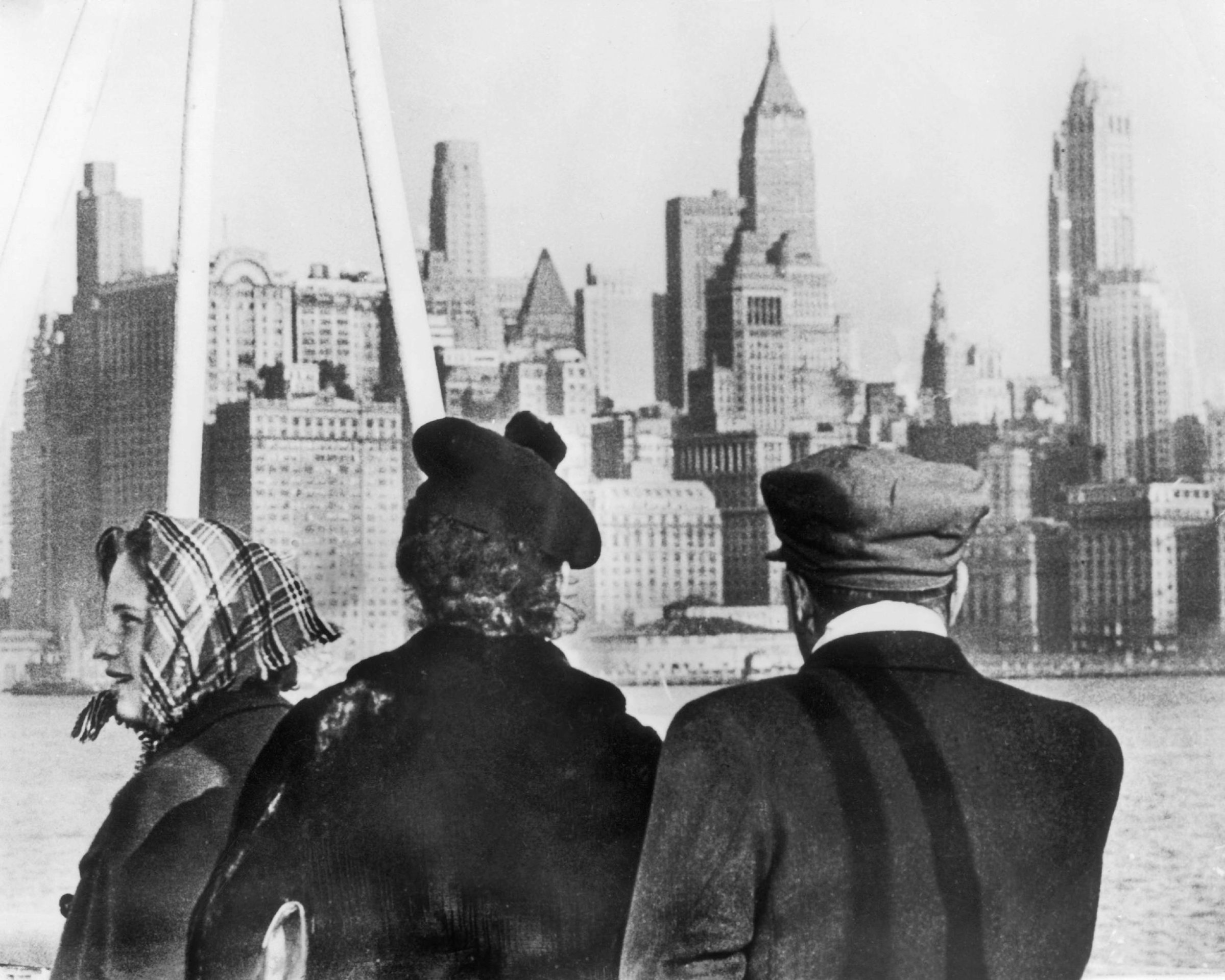 German Immigrants Arriving In New York 1939