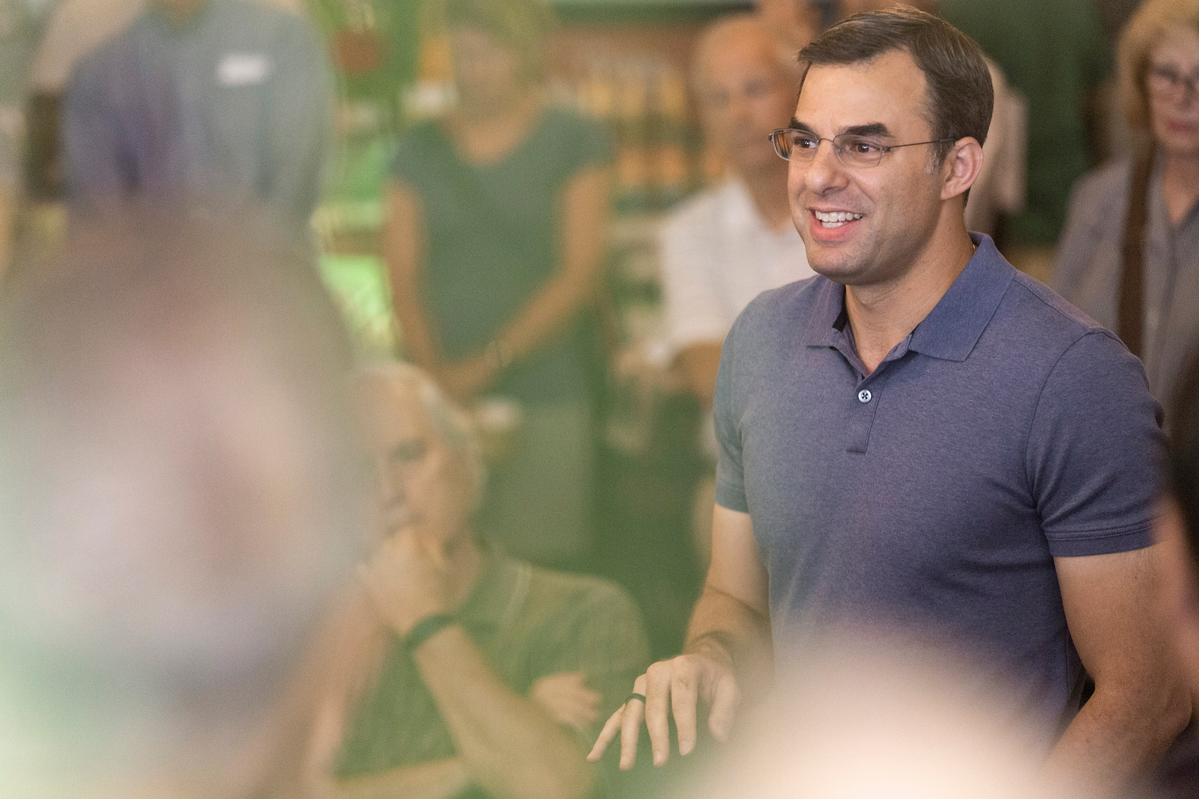 ‘Of all the years I’ve been in office, I’m the happiest now.’—Justin Amash, 
                      on leaving the Republican Party to become an independent (Evan Cobb—The Washington Post/Getty Images)