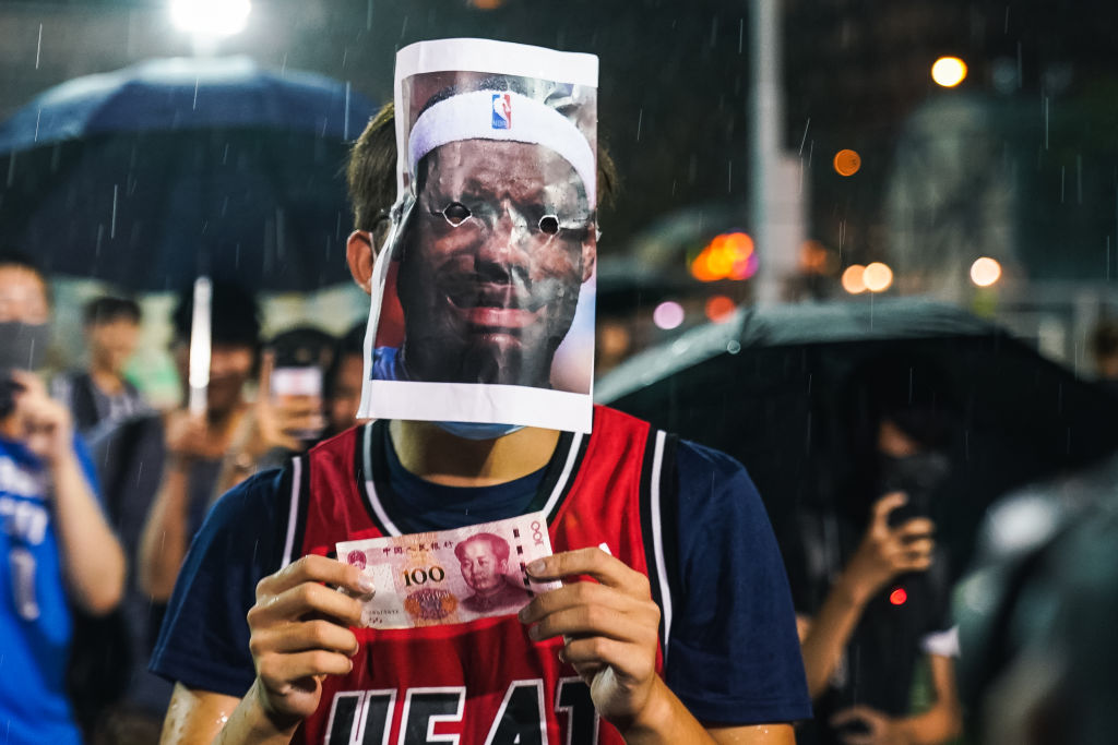 LeBron James Hong Kong Protestor
