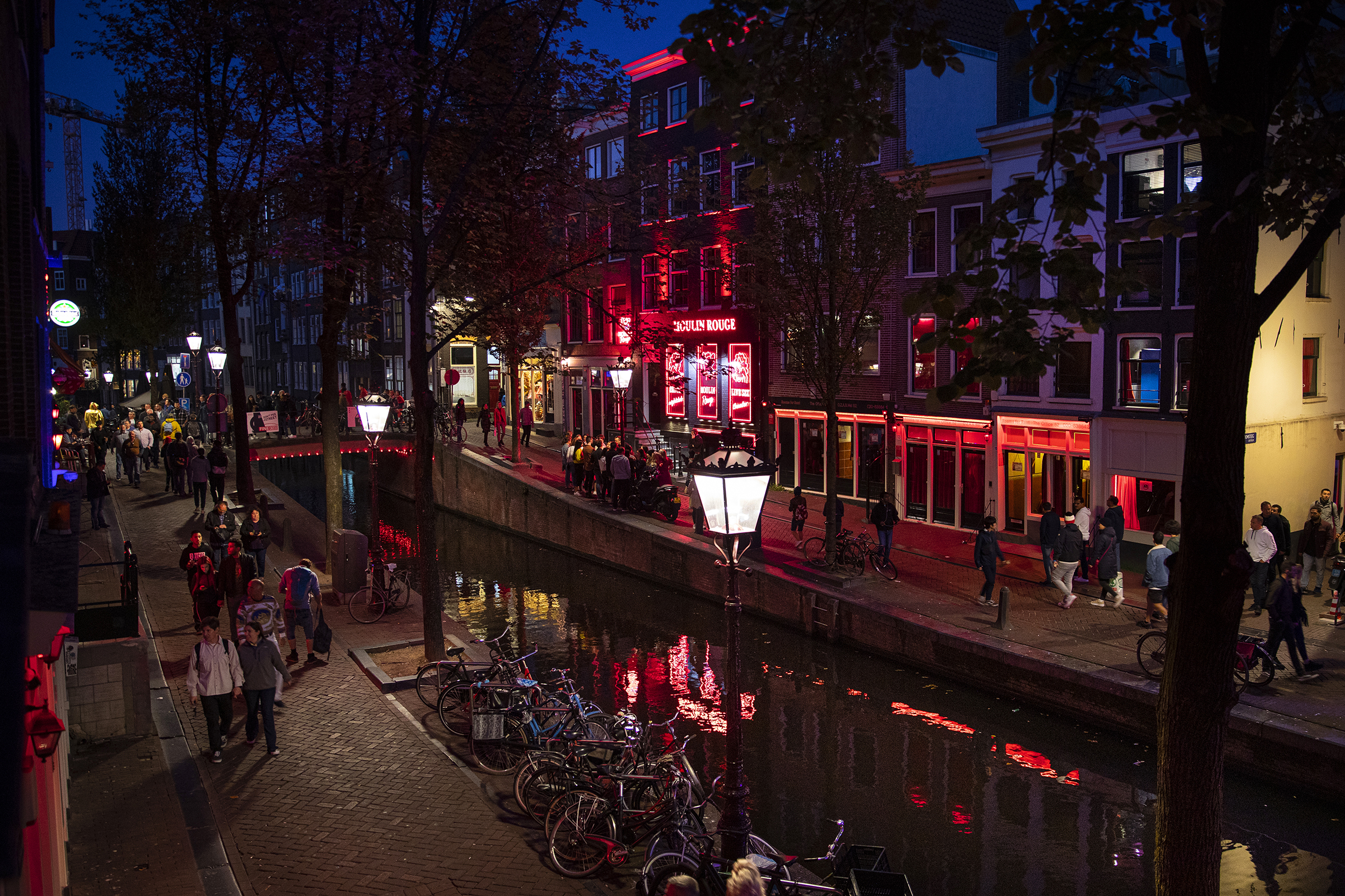 Map red light district amsterdam Neighborhoods in
