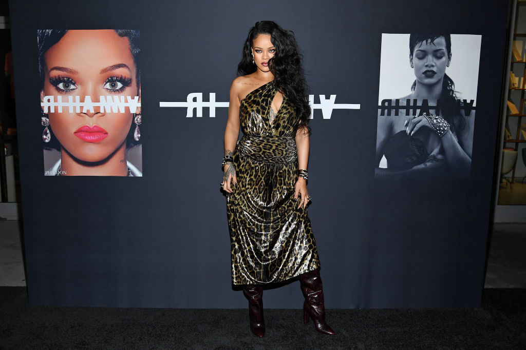 Rihanna attends the launch of Rihanna's first Visual Autobiography, Rihanna, at The Guggenheim Museum on October 11, 2019 in New York City. (Dimitrios Kambouris—Getty Images for Rihanna)