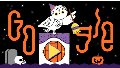 Google celebrates Halloween 2019 with a new doodle.