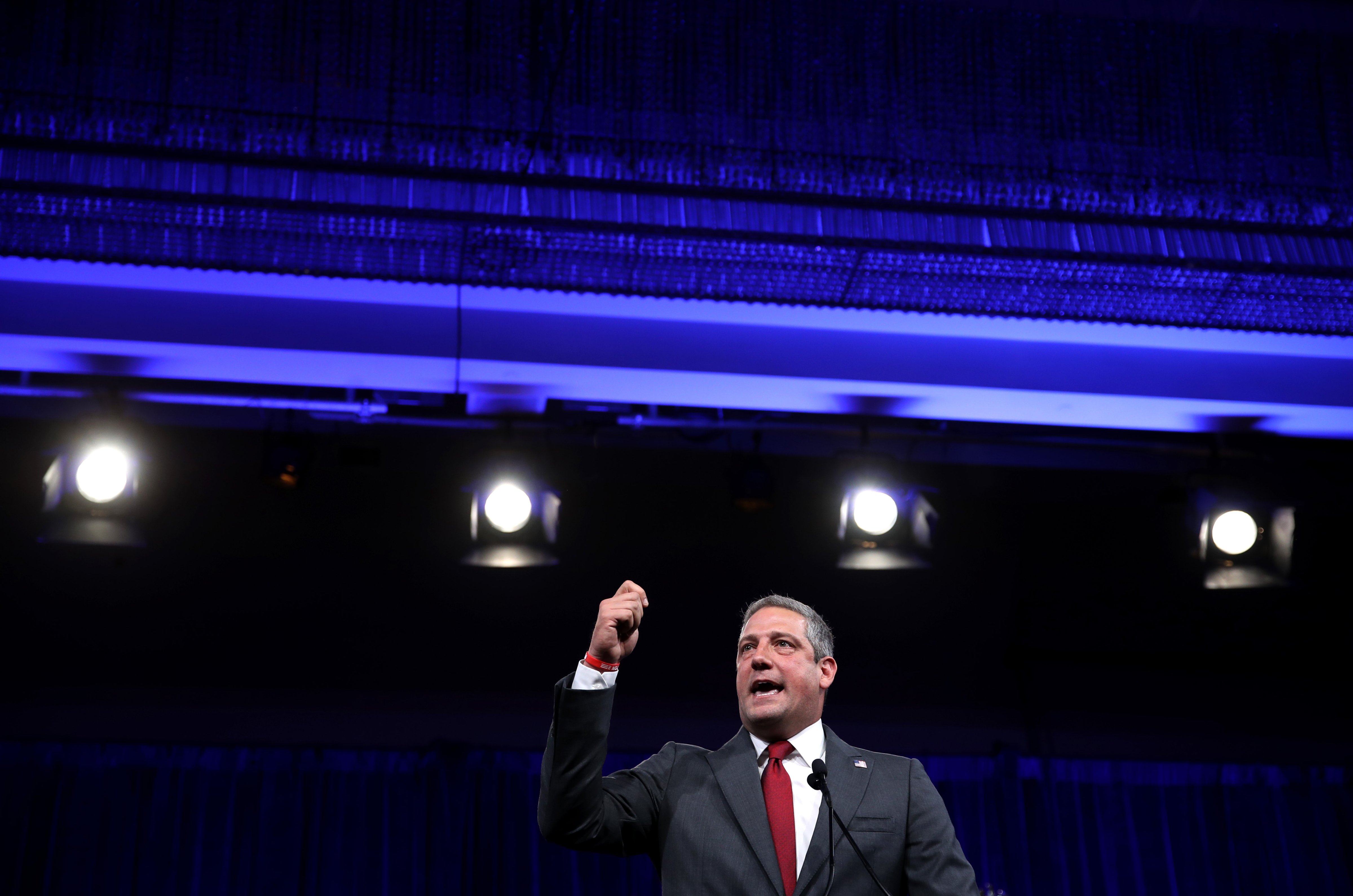 U.S. Rep. Tim Ryan, who spoke at the Democratic Presidential Committee summer meeting in August, dropped out of the race in October. (Justin Sullivan&mdash;Getty Images)