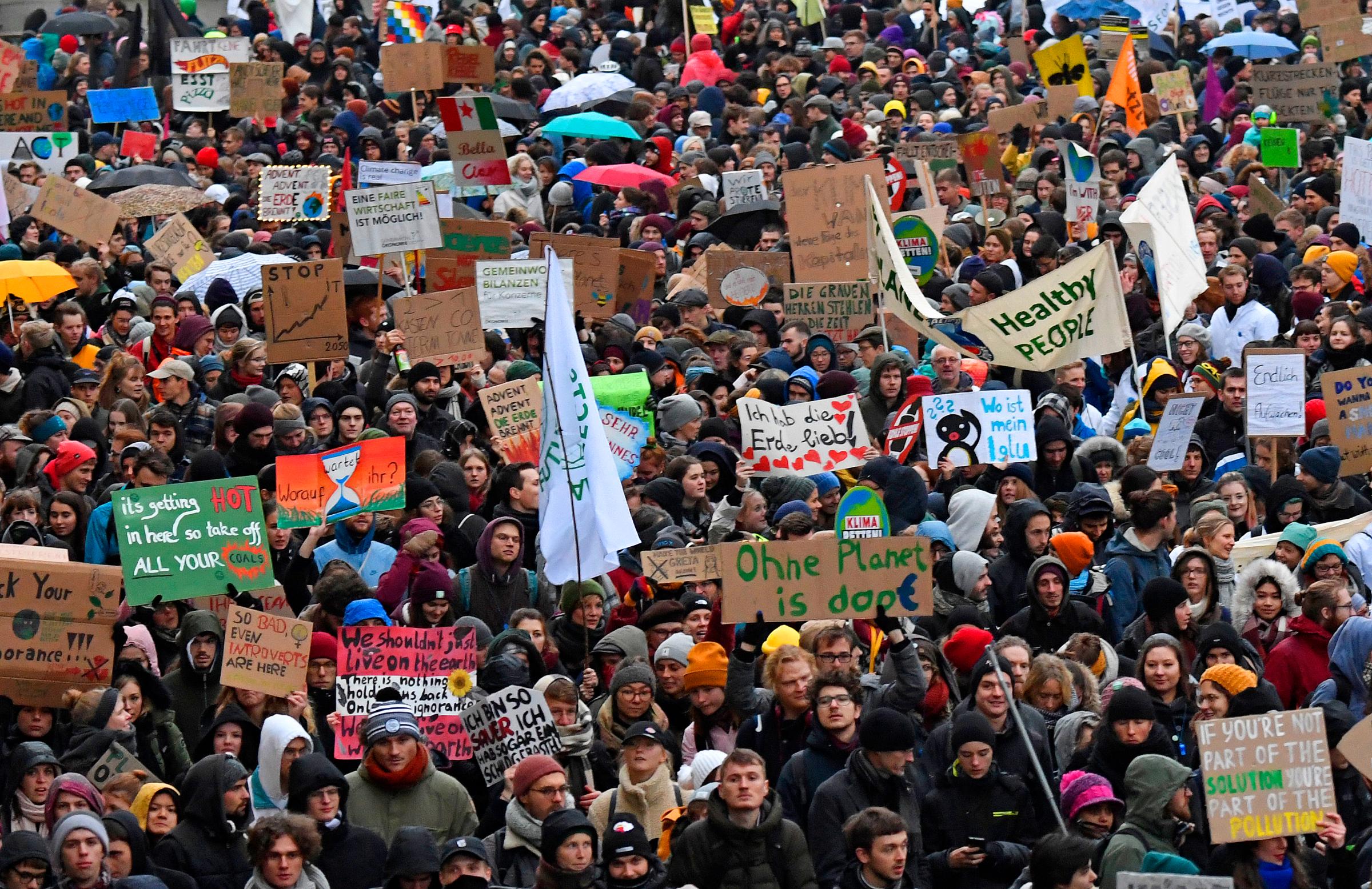 Germany Climate Protests