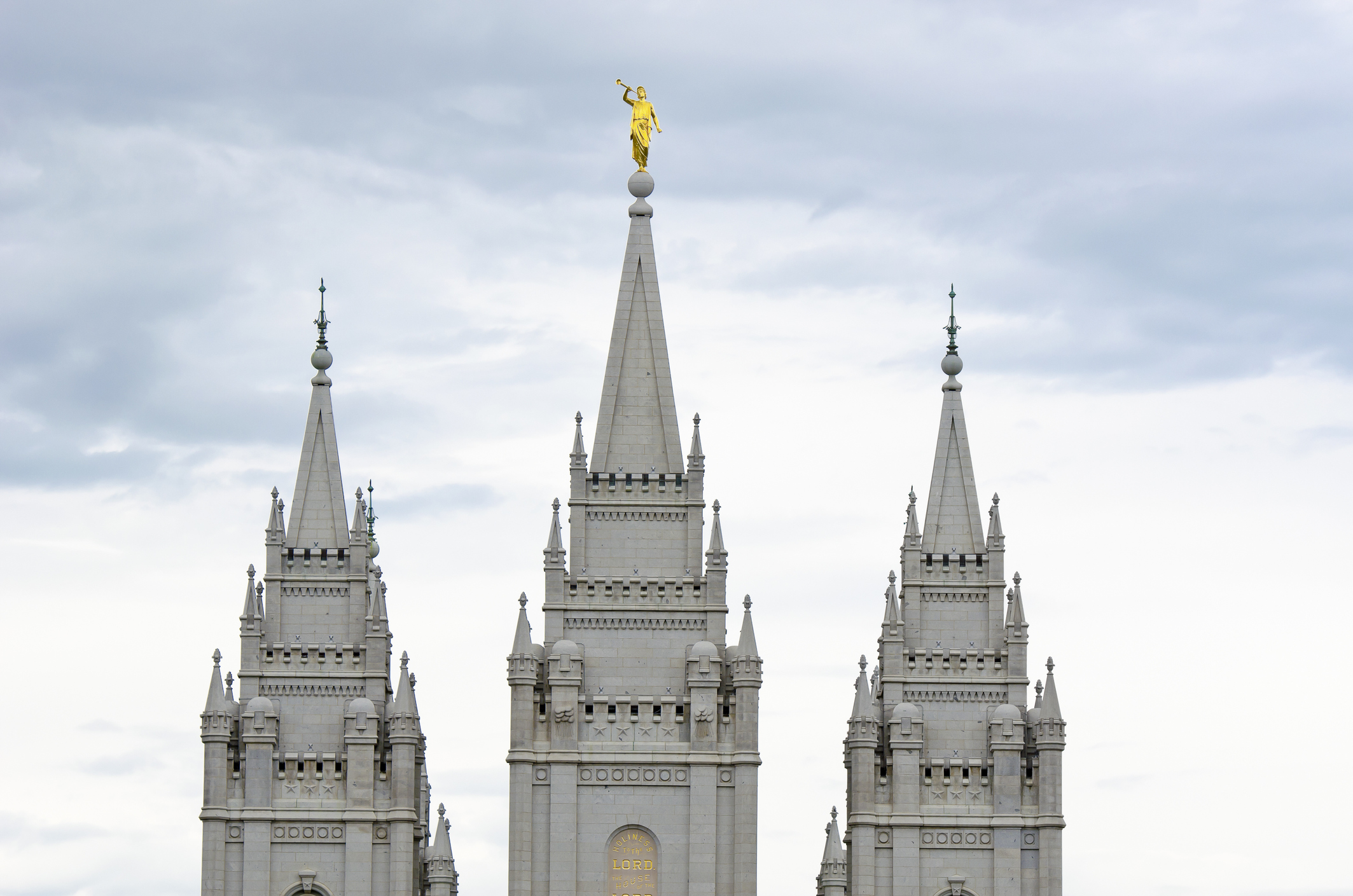 Church of the Latter-day Saints temple in Salt Lake City (Getty Images&mdash;meshaphoto)