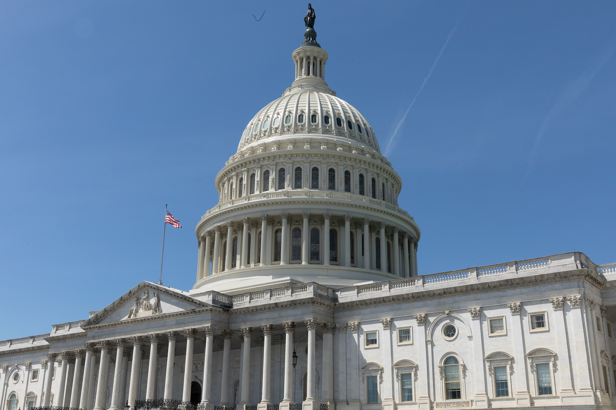 The U.S. Congress is seen in Washington D.C. on April 23, 2019. (Aurora Samperio—NurPhoto via Getty Images)