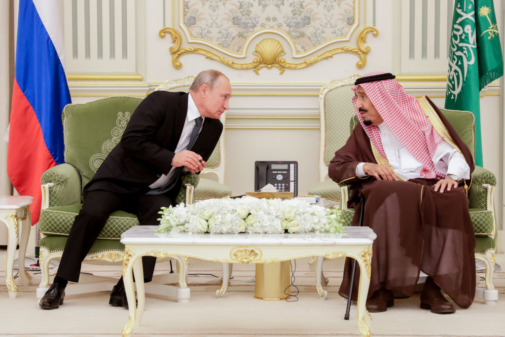 Russia President Putin on state visit to Saudi Arabia