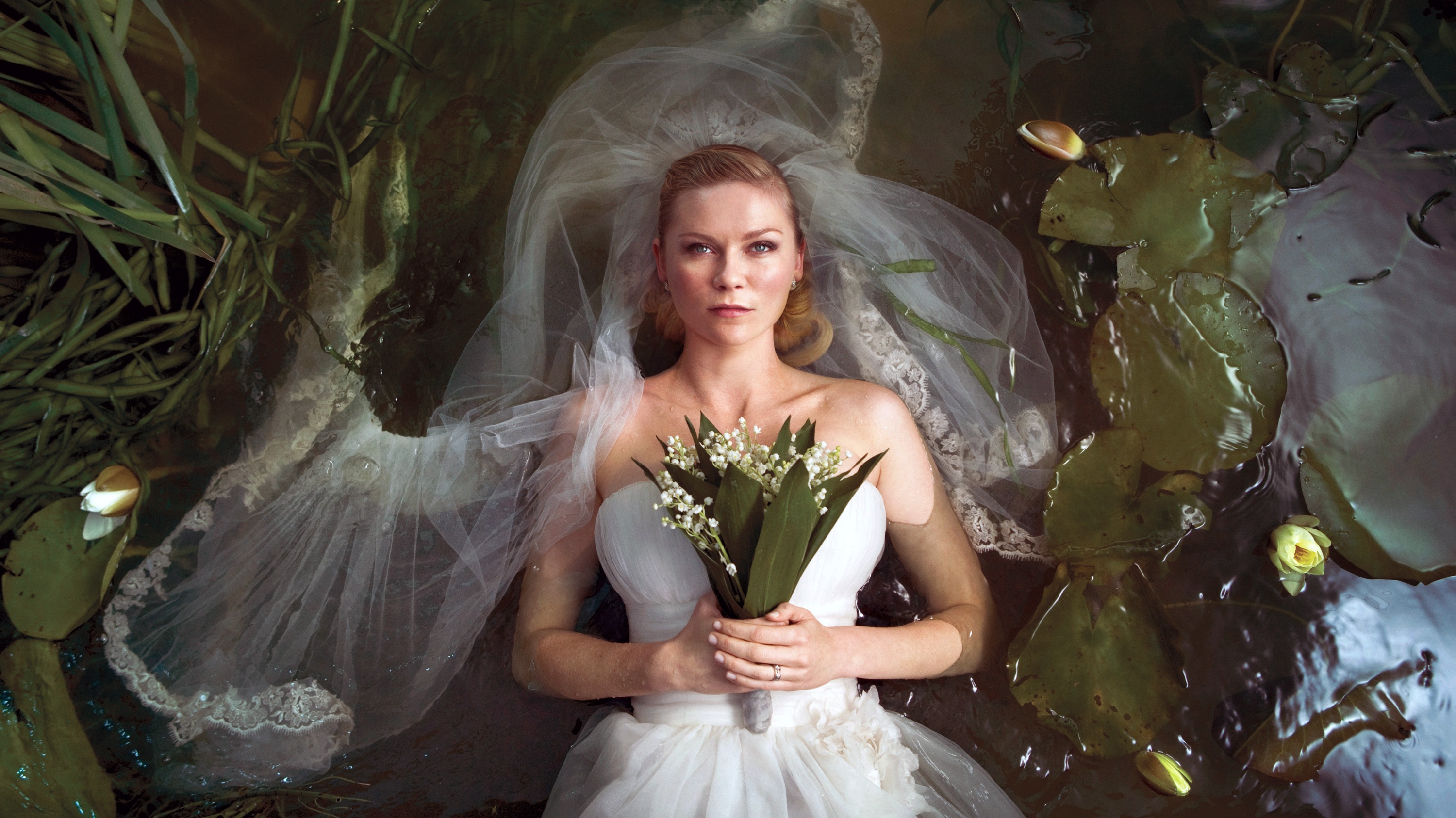 Kirsten Dunst in Melancholia. (Mary Evans Picture Library)