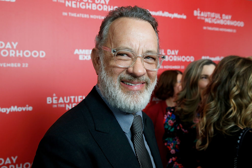 Tom Hanks attends "A Beautiful Day In The Neighborhood" New York Screening at Henry R. Luce Auditorium at Brookfield Place on November 17, 2019 in New York City. (Dominik Bindl&mdash;FilmMagic)