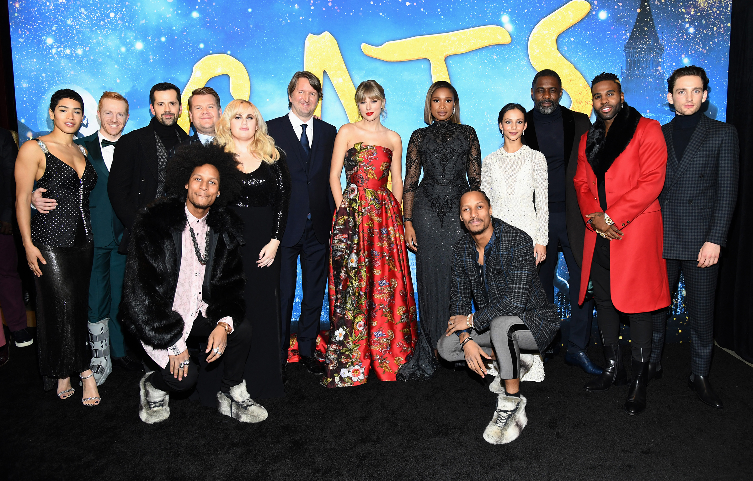 The cast of 'Cats' attends The World Premiere of Cats, presented by Universal Pictures in New York City on Dec 16, 2019. (Kevin Mazur—Universal Pictures/Getty Images)
