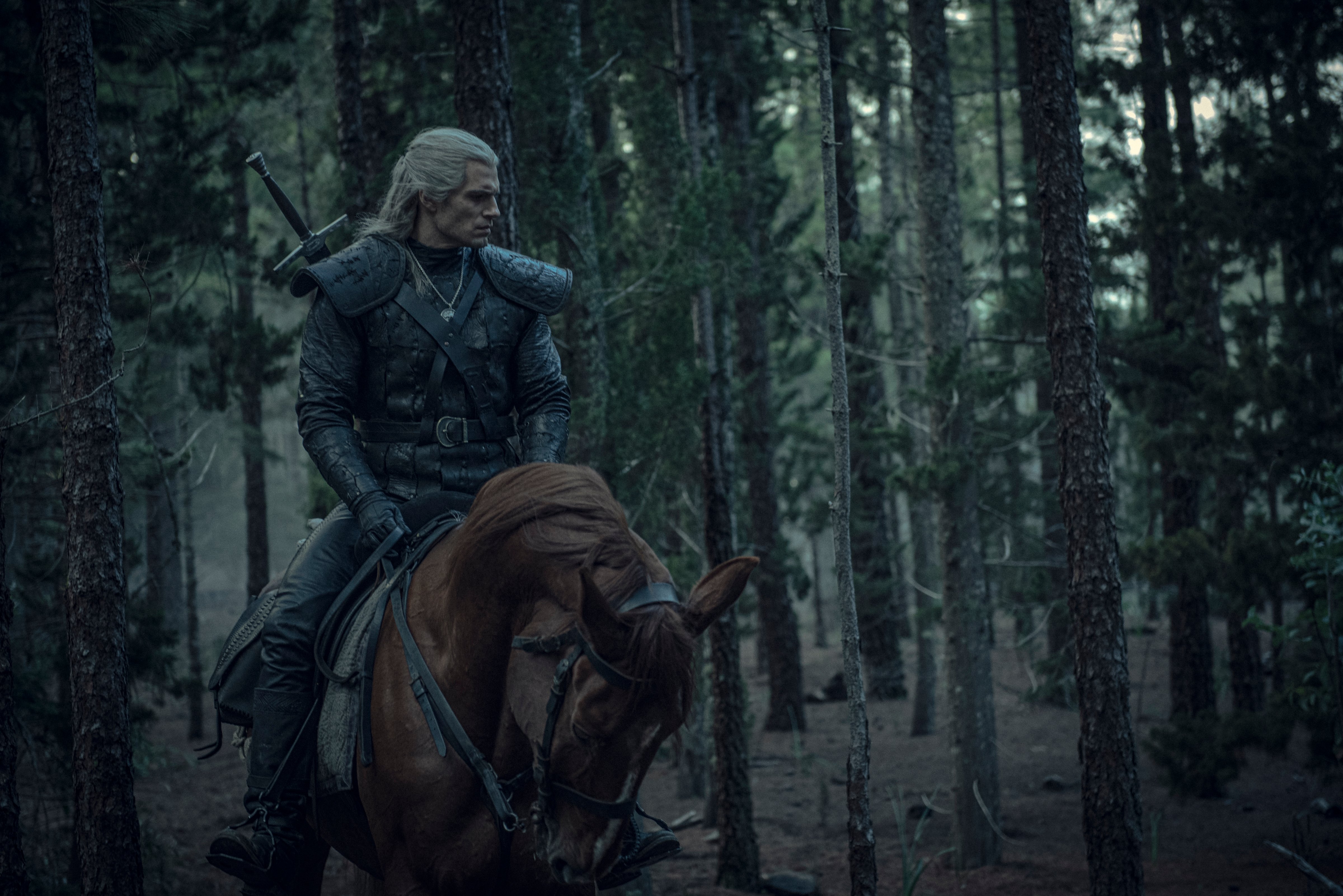 Henry Cavill in 'The Witcher' (Katalin Vermes/Netflix)