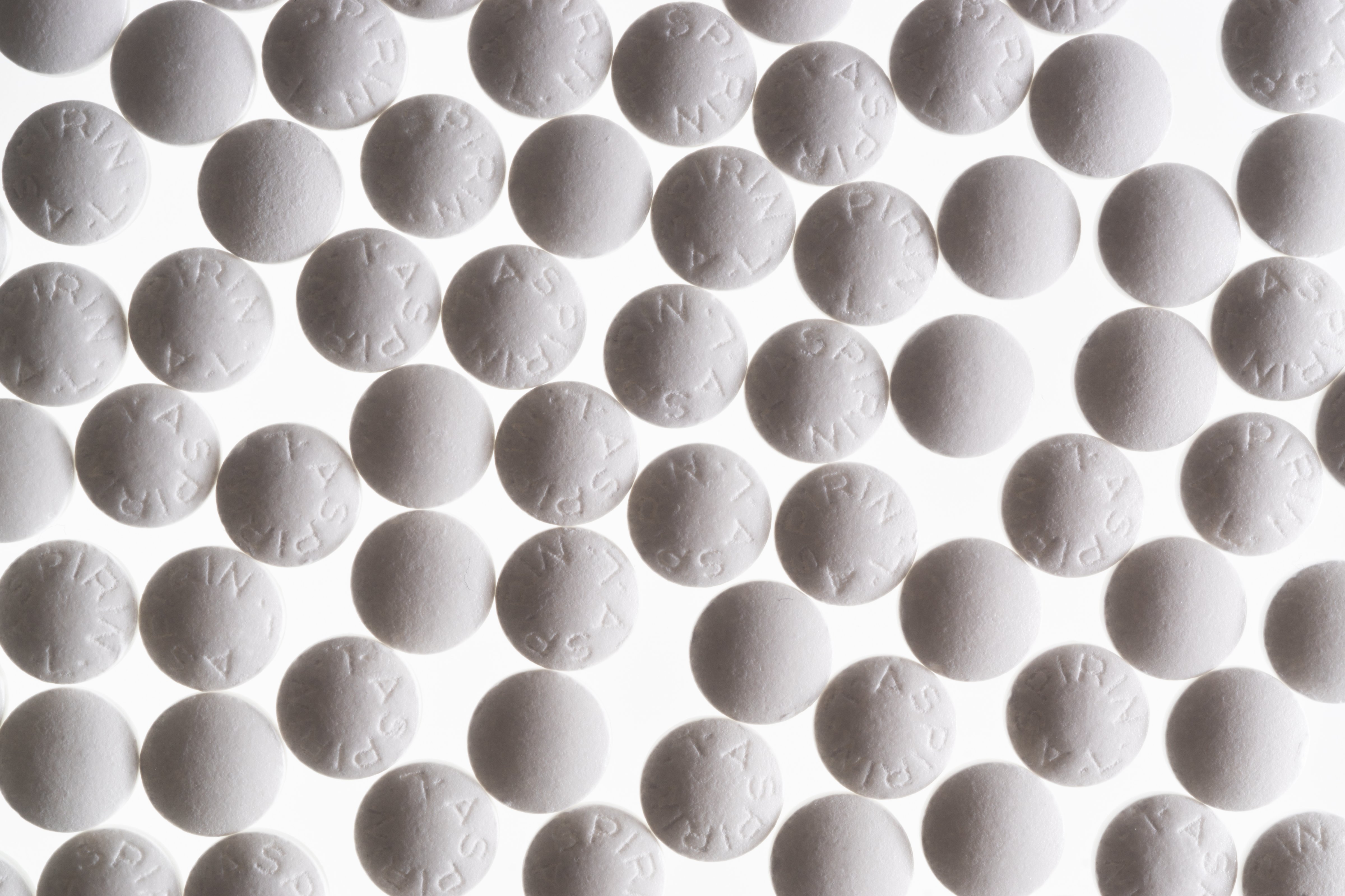 Abundance of Aspirin Tablets