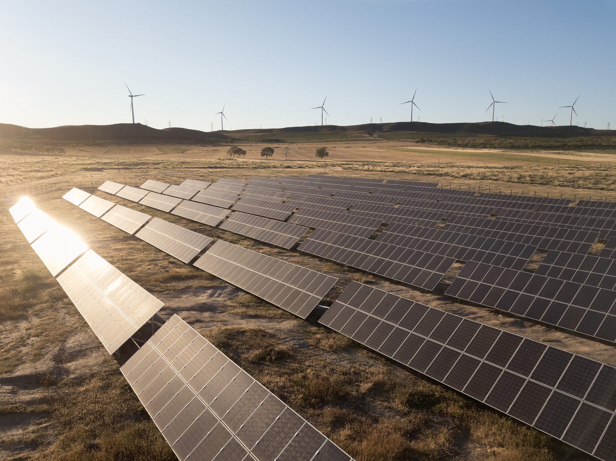 Carbon markets could help drive investment for renewable energy projects, such as solar power plants. (Getty Images)