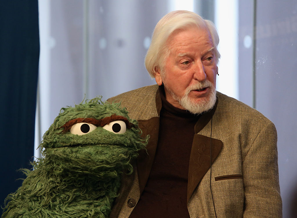 Caroll Spinney attends SiriusXM's town hall with original cast members from Sesame Street on Oct. 9, 2014 in New York City to commemorate the 45th anniversary of the celebrated series' debut on public television. (Robin Marchant/Getty Images for SiriusXM)