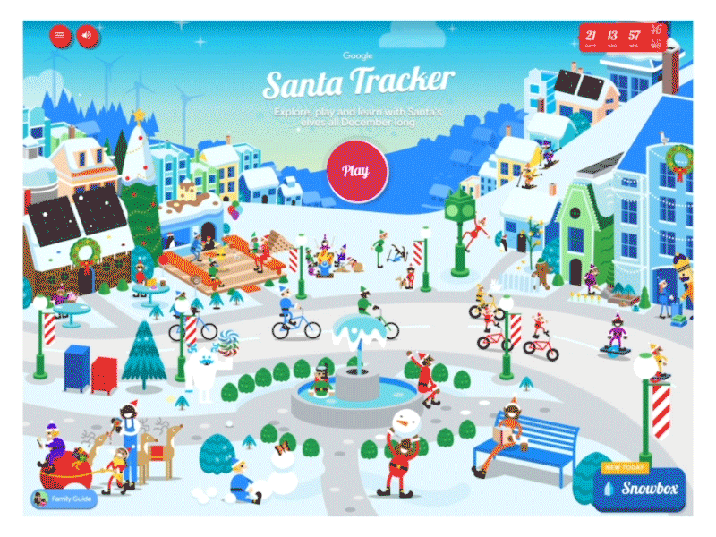 Где в мире уже Санта-Клаус? Узнайте с Санта-трекер thumbnail