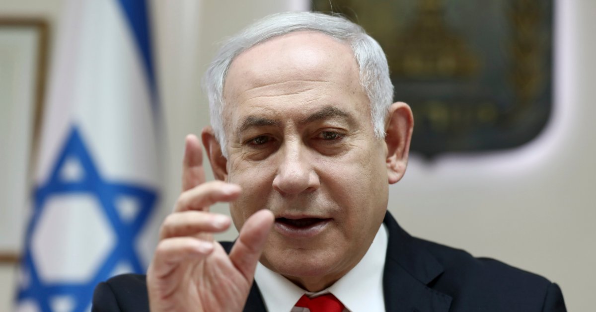 Премьер-министр Израиля был эвакуирован с выборов после того, как ракета была выпущена из сектора Газа thumbnail