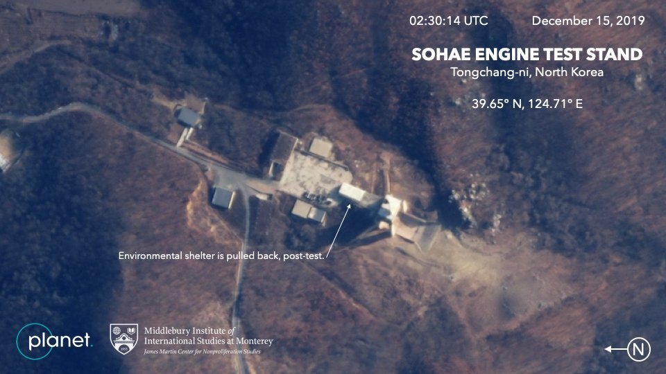 На спутниковых снимках обнаружено новое строительство на северокорейском ракетном заводе thumbnail