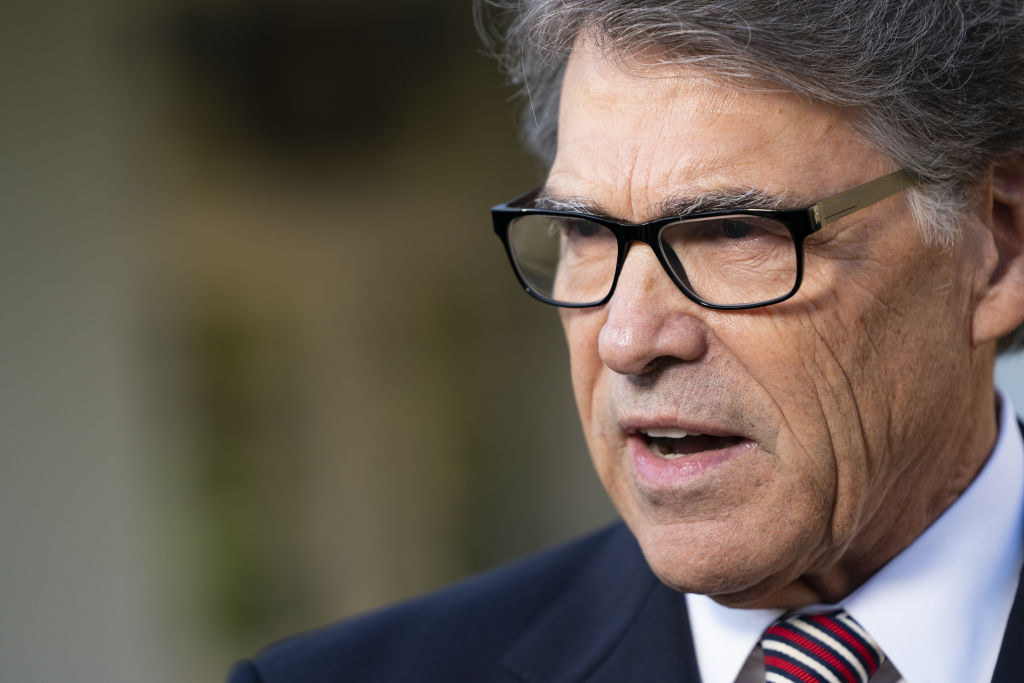 Energy Secretary Rick Perry Speaks At The White House