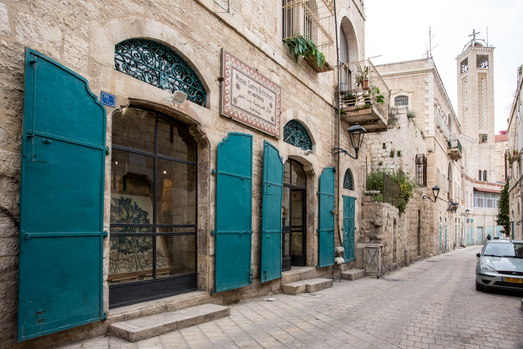 Mosaic workshop in Bethlehem