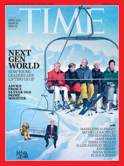 Time Magazine Davos Cover
