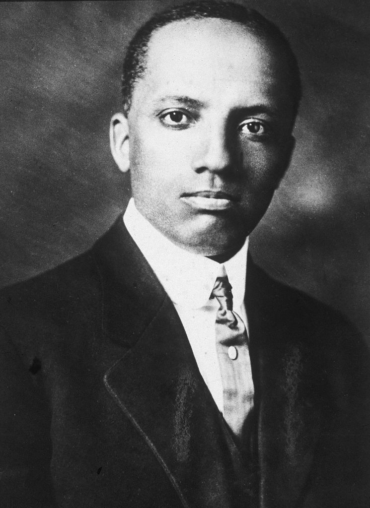 A circa -910s portrait of historian and educator Carter G. Woodson. (Hulton Archive—Getty Images)