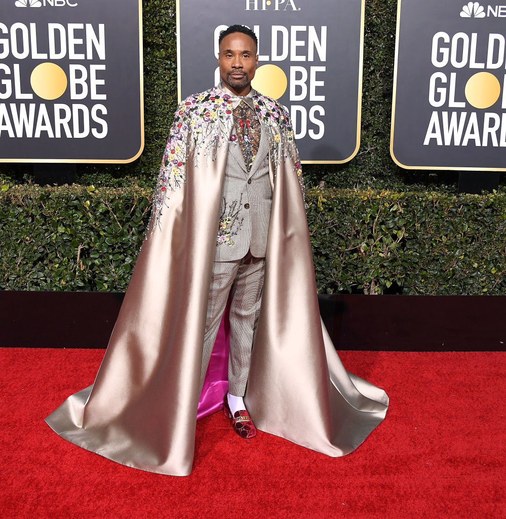 Billy Porter arrives at the 76th Annual Golden Globe Awardsat The Beverly Hilton Hotel on January 6, 2019 in Beverly Hills, California. (Steve Granitz—WireImage/Getty Images)