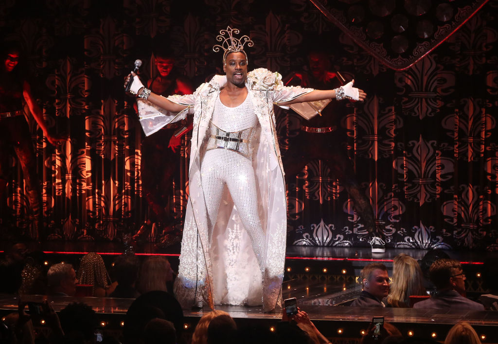 Billy Porter performs in"The Blonds x Moulin Rouge! The Musical Fashion Show" at The Al Hirschfeld Theatre on September 9, 2019 in New York City. (Bruce Glikas—WireImage/Getty Images)