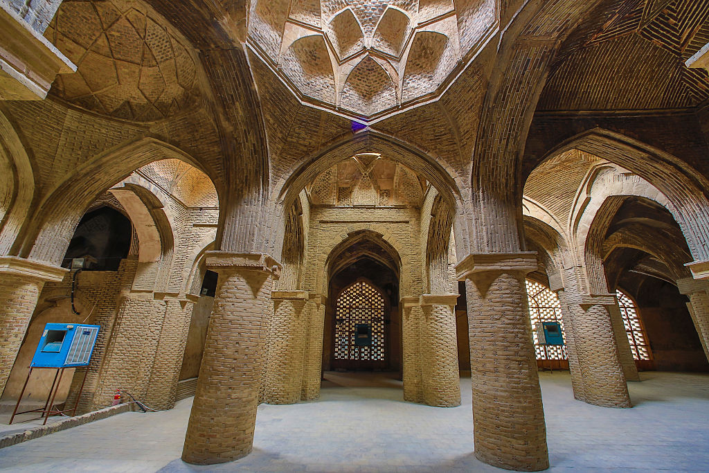 Iran, Esfahan City, Masjed-e Jame (Friday Mosque)