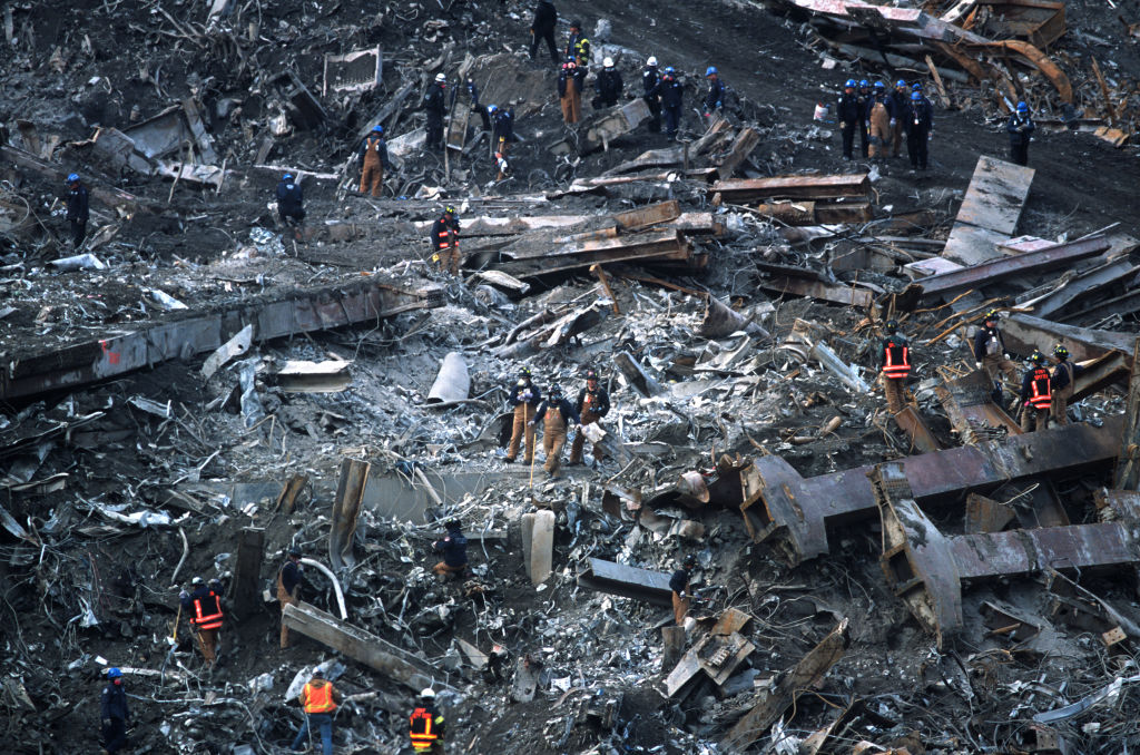 Ground Zero Three Months After 9/11