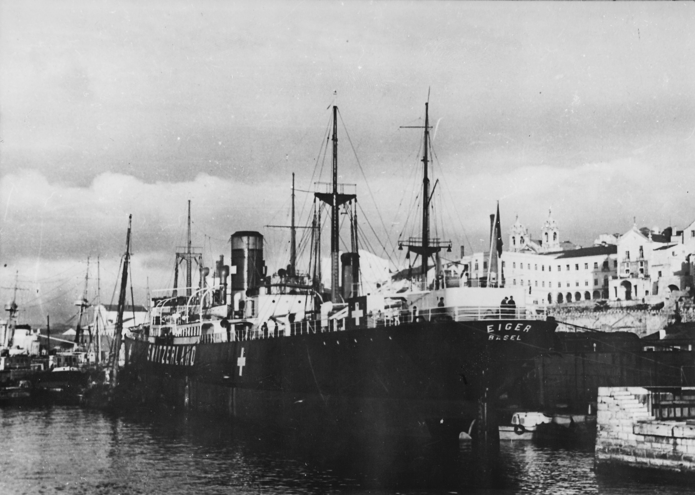 Lisbon's harbor in 1943 (ullstein bild via Getty Images)