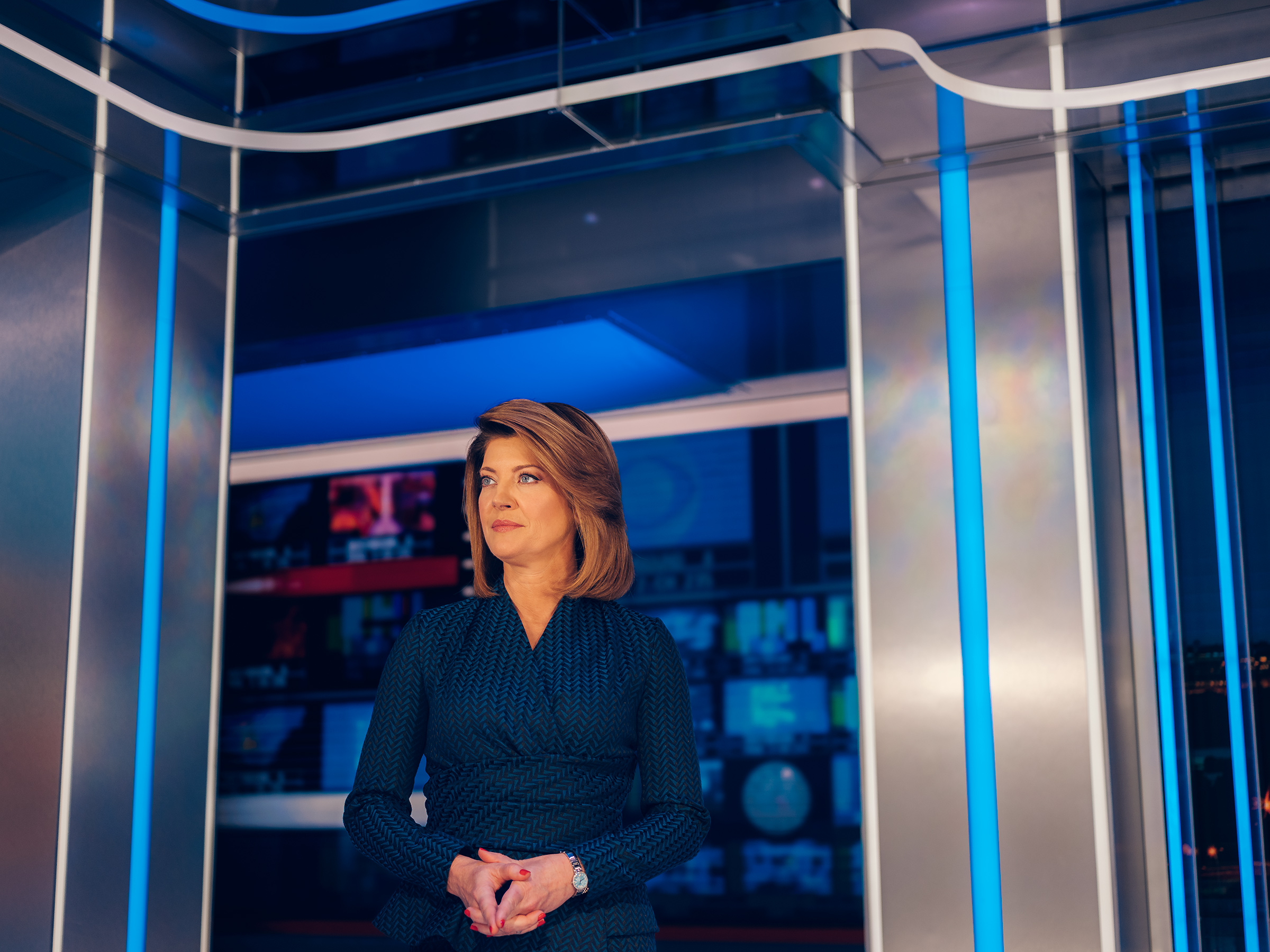 "I’ve never seen so much cultural change in such a short period of time."—Norah O’Donnell, on CBS News under its new president, Susan Zirinsky (Jared Soares for TIME)