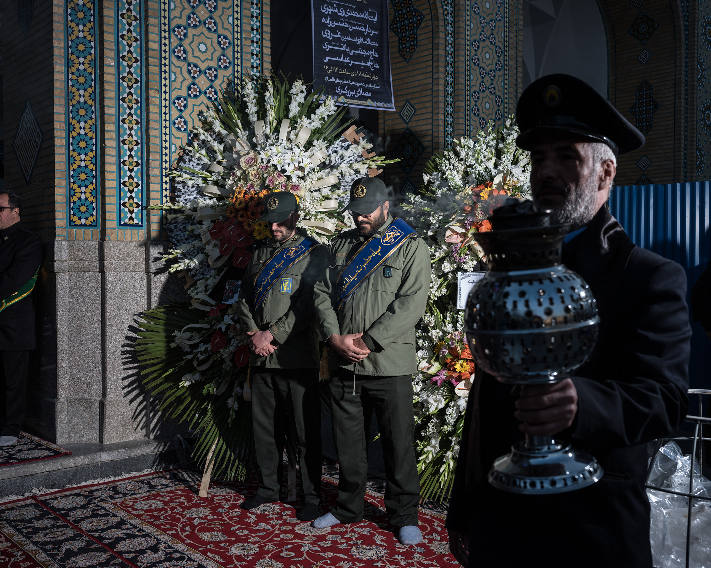 At the shrine to Shah Abdol Azim in Tehran, a special ceremony was held on Jan. 8. (Newsha Tavakolian—Magnum Photos for TIME)