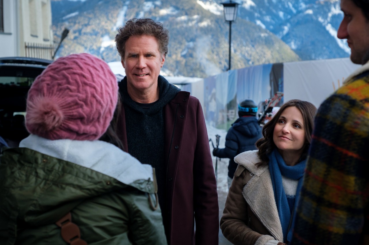 Will Ferrell and Julia Louis-Dreyfus in 'Downhill'