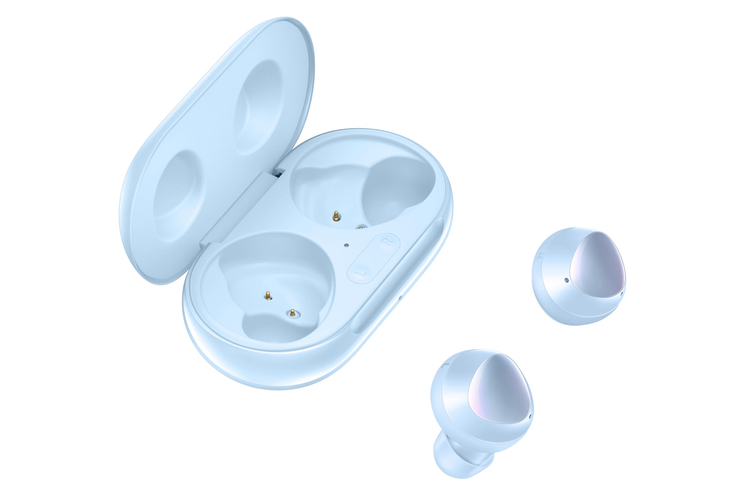 Product Photography - Sky Blue - Samsung Galaxy Buds+